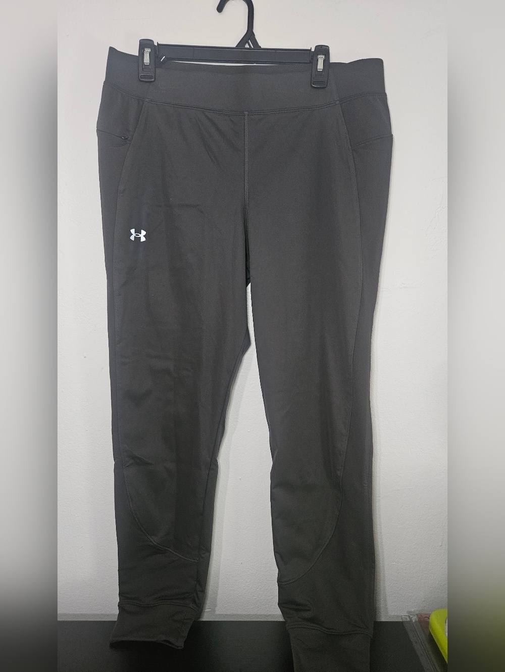 Under Armour UA Coldgear reactor Run Pants Women's size large L running black